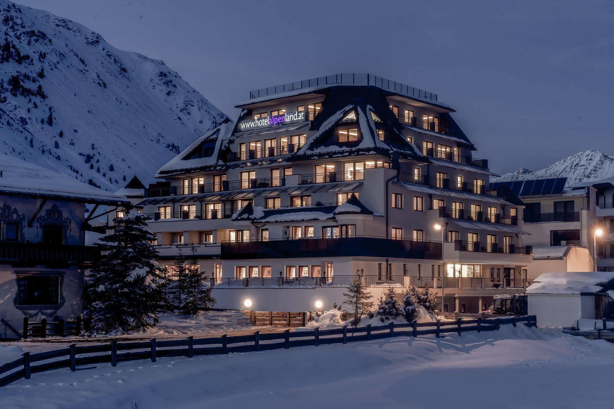 אוברגורגל Hotel Alpenland מראה חיצוני תמונה